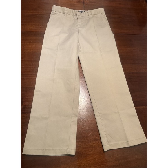 French Toast Boys Khakis Pants Size 12 Husky Relaxed Fit Adjustable Waist - Picture 1 of 7